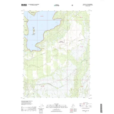 2017 Map of Yakutat C-5 SE, 2017 Print