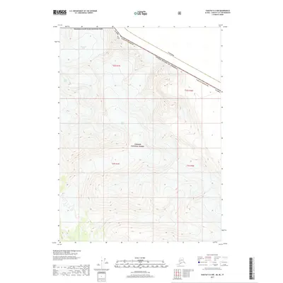 2017 Map of Yakutat D-3 NW, 2017 Print