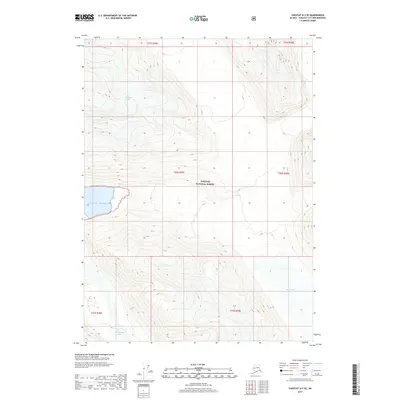 2017 Map of Yakutat D-3 SE, 2017 Print