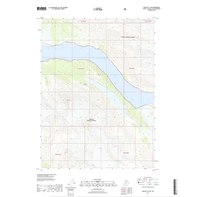 2017 Map of Yakutat D-3 SW, 2017 Print