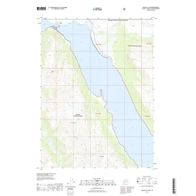 2017 Map of Yakutat D-4 NW, 2017 Print