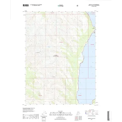 2017 Map of Yakutat D-4 SW, 2017 Print
