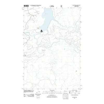 2011 Map of Yale Dam, 2011 Print