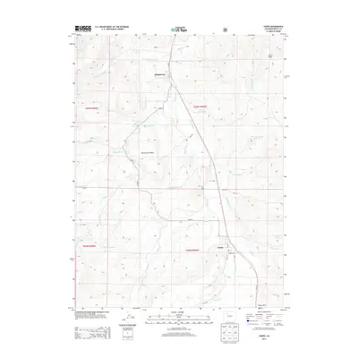 2013 Map of Yampa, 2013 Print