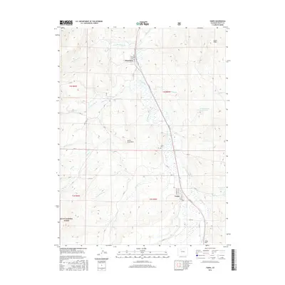 2016 Map of Yampa, 2016 Print