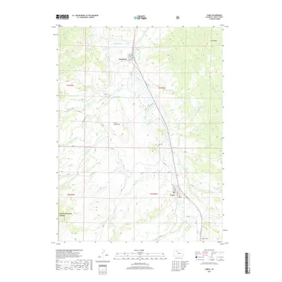 2019 Map of Yampa, 2019 Print