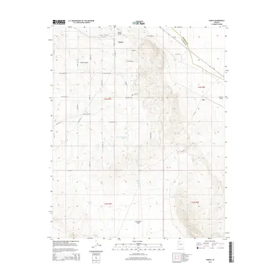 2014 Map of Yampai, 2014 Print