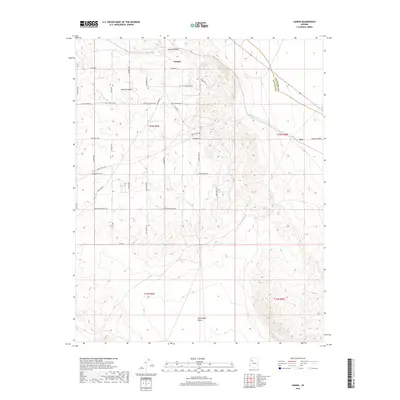 2018 Map of Yampai, 2018 Print