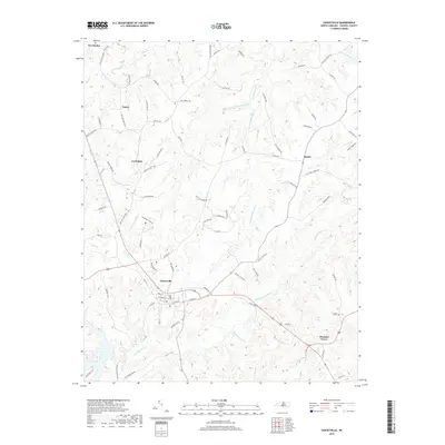 2019 Map of Yanceyville, 2019 Print