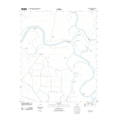 2011 Map of Yancopin, 2011 Print