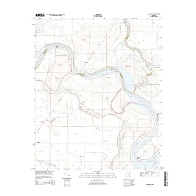 2014 Map of Yancopin, 2014 Print