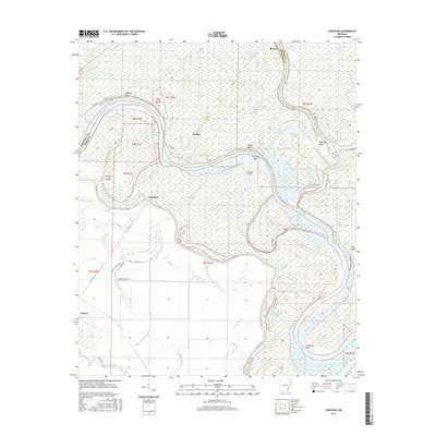 2017 Map of Yancopin, 2017 Print