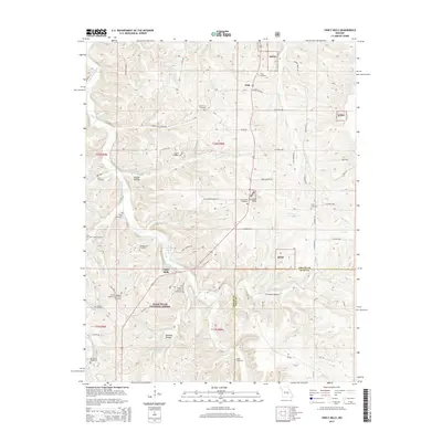 2015 Map of Yancy Mills, 2015 Print