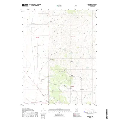2018 Map of Yankee Blade, 2018 Print