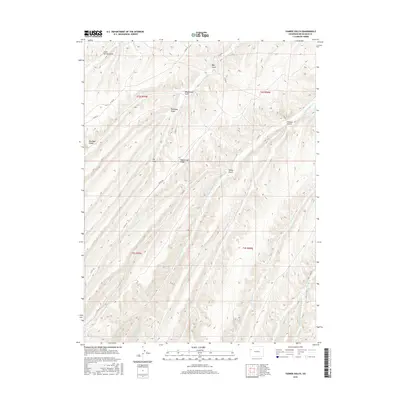 2016 Map of Yankee Gulch, 2016 Print