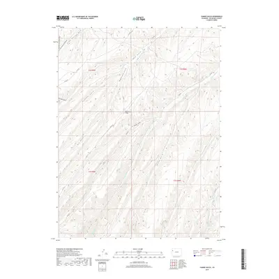 2019 Map of Yankee Gulch, 2019 Print
