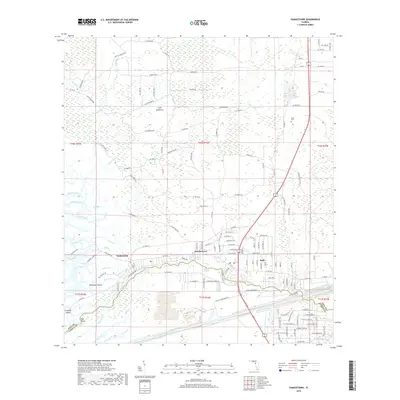 2018 Map of Yankeetown, 2018 Print