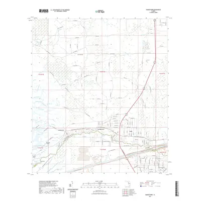 2021 Map of Yankeetown, 2021 Print