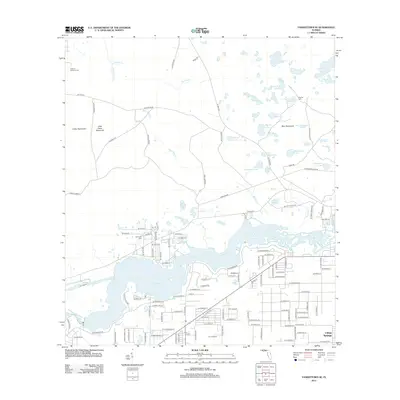 2012 Map of Yankeetown SE, 2012 Print