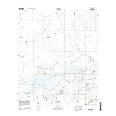 2015 Map of Yankeetown SE, 2015 Print
