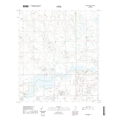 2021 Map of Yankeetown SE, 2021 Print