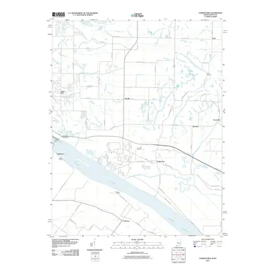 2010 Map of Yankeetown, 2010 Print