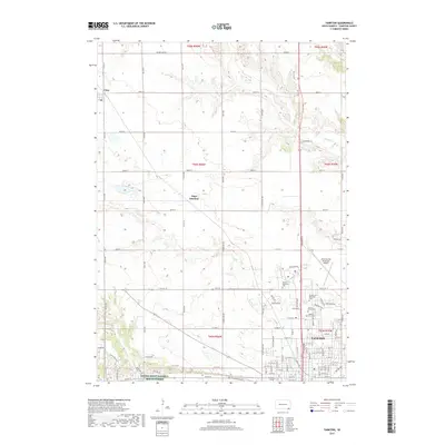 2017 Map of Yankton, 2017 Print