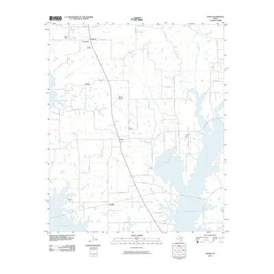 2010 Map of Yantis, 2010 Print