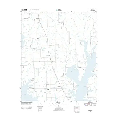 2012 Map of Yantis, 2012 Print