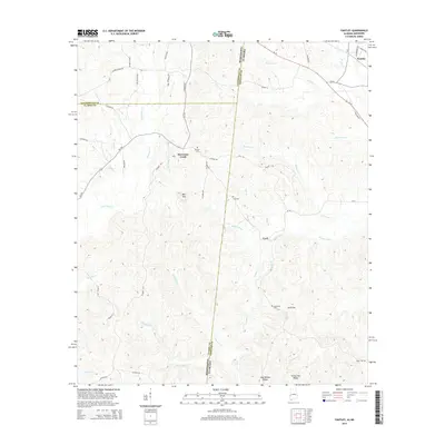2014 Map of Yantley, 2014 Print