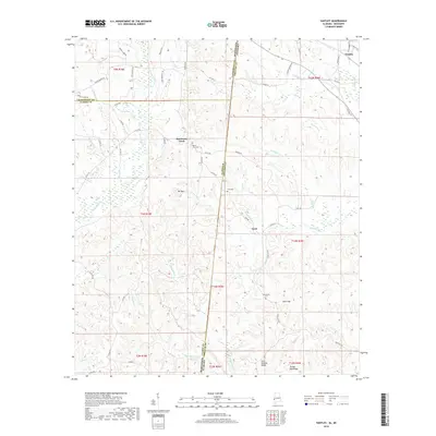 2018 Map of Yantley, 2018 Print