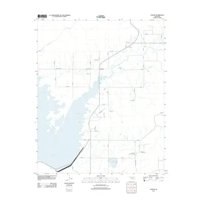 2013 Map of Yanush, 2013 Print