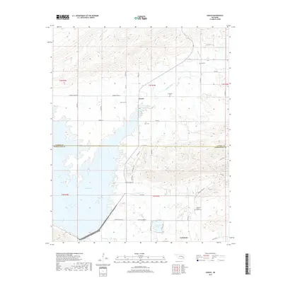 2019 Map of Yanush, 2019 Print