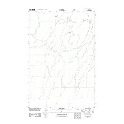 2011 Map of Yaple Bench, 2011 Print