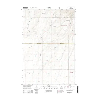 2014 Map of Yaple Bench, 2014 Print