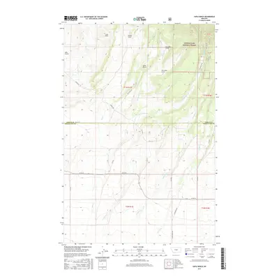 2017 Map of Yaple Bench, 2017 Print