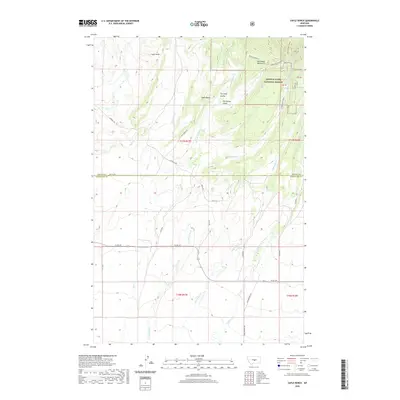 2020 Map of Yaple Bench, 2020 Print
