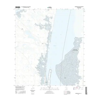 2016 Map of Yarborough Pass, 2016 Print