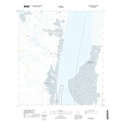 2019 Map of Yarborough Pass, 2019 Print