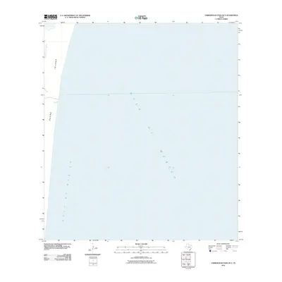 2010 Map of Yarborough Pass OE E, 2010 Print