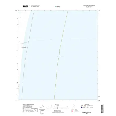 2019 Map of Yarborough Pass OE E, 2019 Print