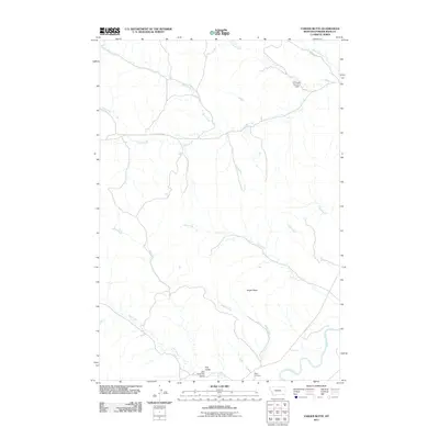 2011 Map of Yarger Butte, 2011 Print