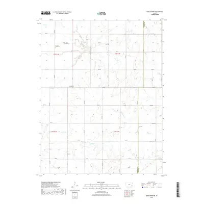 2018 Map of Yates Center SE, 2018 Print