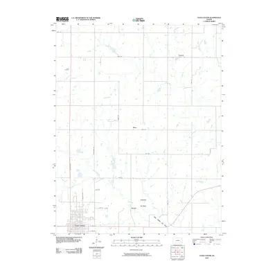 2009 Map of Yates Center, 2009 Print