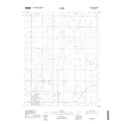 2018 Map of Yates Center, 2018 Print