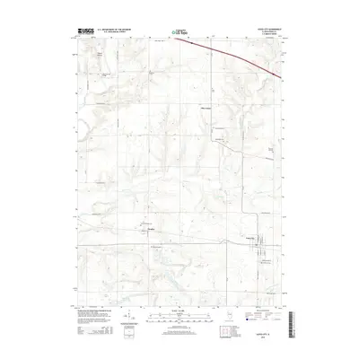 2015 Map of Yates City, 2015 Print