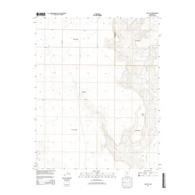 2013 Map of Yates SE, 2013 Print