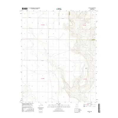 2017 Map of Yates SE, 2017 Print