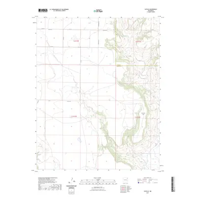 2023 Map of Yates SE, 2023 Print