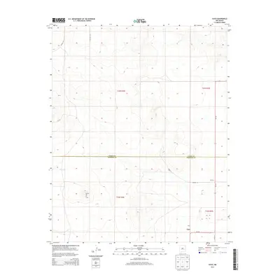 2013 Map of Yates, 2013 Print